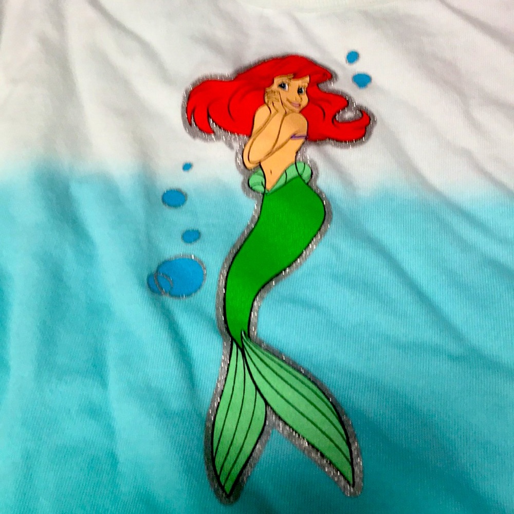 Dress Ariel Mermaid Girl size 10-12 Disney EUC sundress, like new